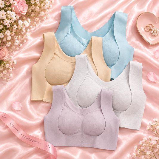 Front Button Bra Easy To Use Only At 1299