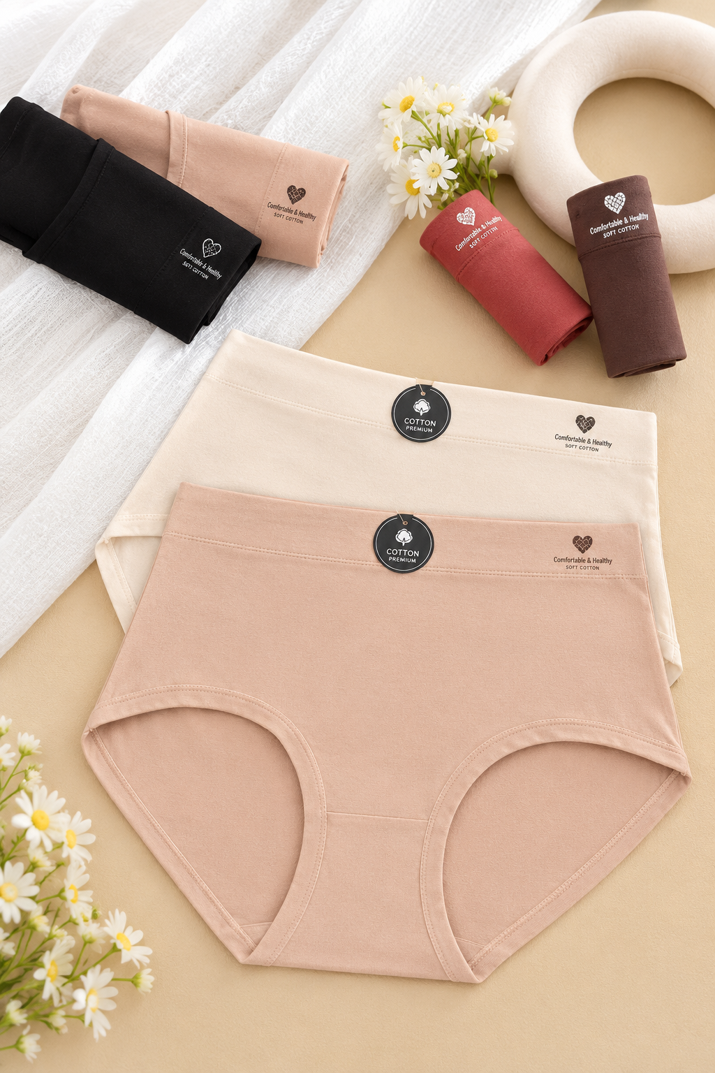 Soft Premium Fabric Pantie  Just 799